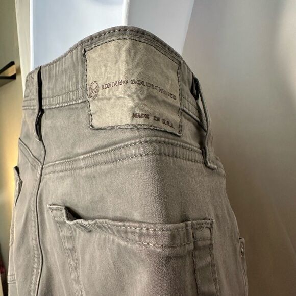 AG Adriano Goldschmied Gray The Protege Straight Leg Jeans Size 32x34 - Picture 9 of 13